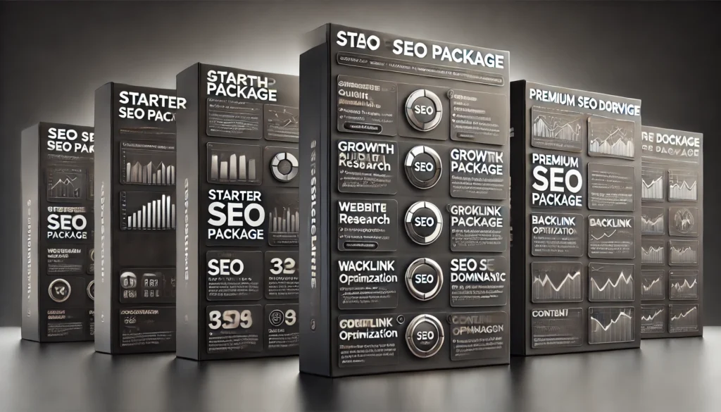 Featured image for an SEO package details page, showcasing key SEO services, package features, and benefits for clients.